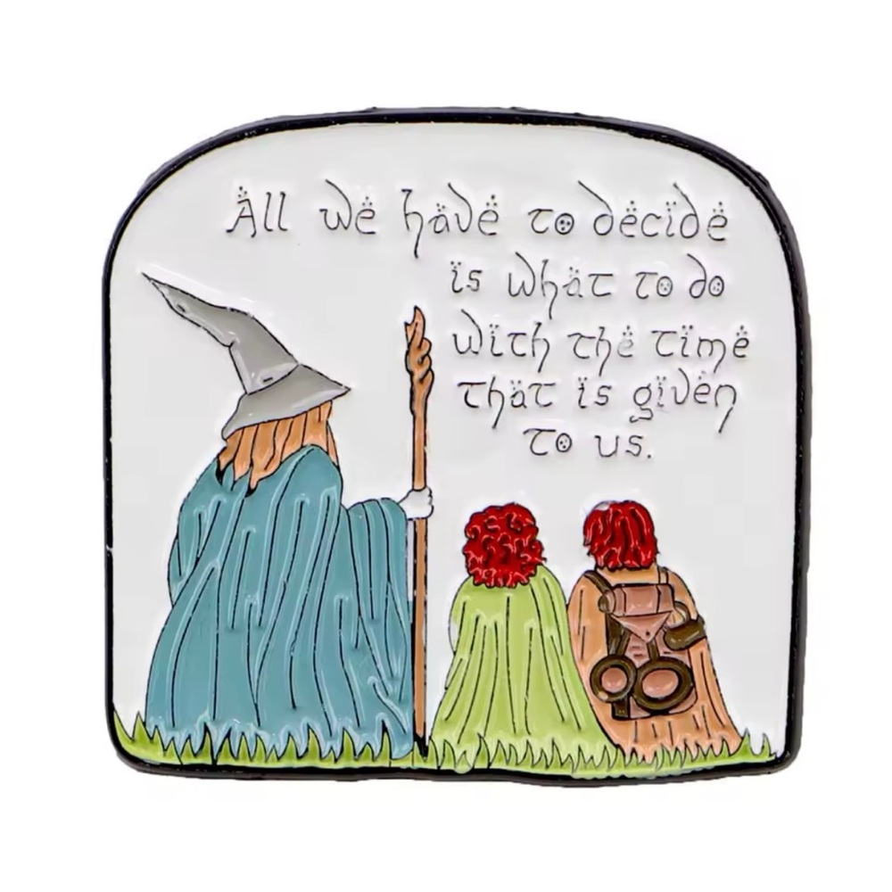 Lord of the Rings Gandalf Enamel Pin